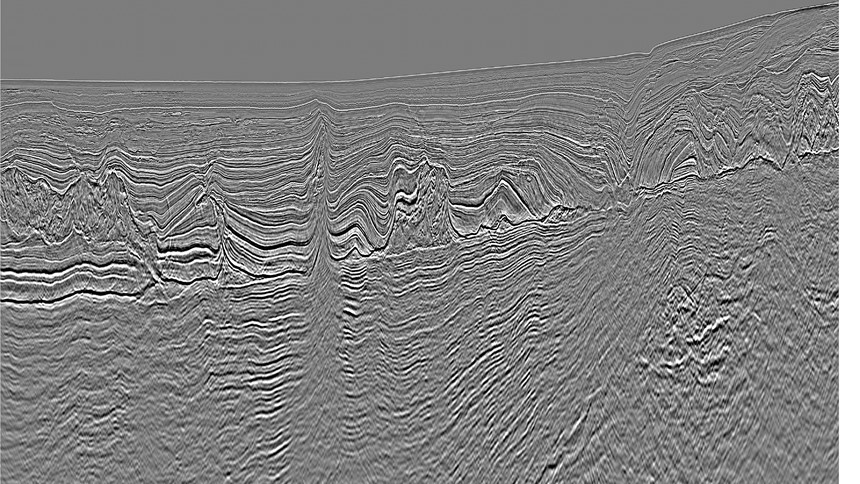 Full-stack KPSDM across the current Congo Vision volume displaying shelf to deepwater continuity