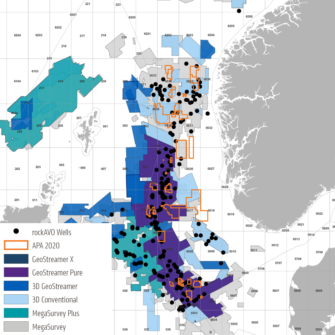 APA 2020 PGS data North Sea
